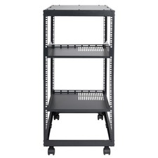 Uimoso 20U 4-Post Open Frame Server Rack with Adjustable Depth 23-40 Inches picture
