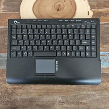 SIIG Wireless Mini Multimedia Touchpad Keyboard NO ADAPTOR As Is picture