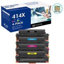 W2020A W2020X Toner WITH CHIP Compatible For HP 414A 414X Pro M455dn M479fdw Lot picture