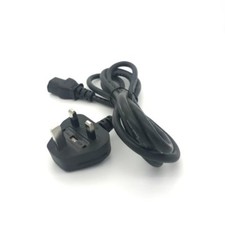 UK TYPE 6FT PLAYSTATION 3 PS3 1ST GENERATION THICK CONSOLE WALL PLUG POWER CORD picture