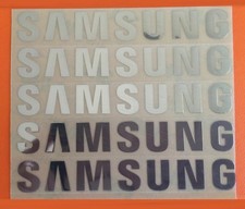 5 pcs Sticker Logo for SAMSUNG Oven Dishwasher refrigerator Fridge 90mm x 13mm picture