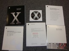 Vintage Mac OS X Server V 10.4 Software 10 Client 0Z691-5870-A  New picture