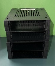 LOT OF 4 Icy Dock MB742SP-B EXPRESSCAGE 2X2.5 MOBILE RACK - no trays picture