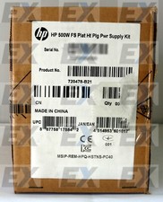 720478-B21 - HPE 500W Flex Slot Platinum Hot Plug Power Supply Kit 720478-B21 picture