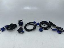 VGA Male to Male Cables Monitor Video Standard Cables Lots of 5 picture