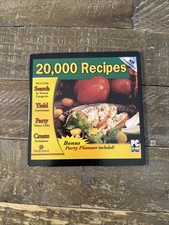 20,000 Recipes Software PC Cd Rom picture