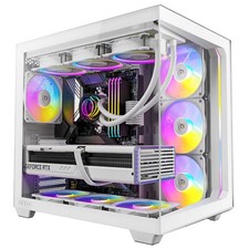 C5 ARGB Mid Tower PC Case with 7 PWM Fans and Tempered Glass Panels picture