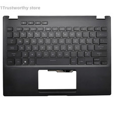 Used For ASUS ROG 13 GV301 GV301Q Palmrest Upper Case w/ Backlit Keyboard 13.4