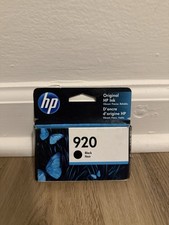 HP 920 Genuine Ink Cartridge Black Printer Ink OEM NEW picture