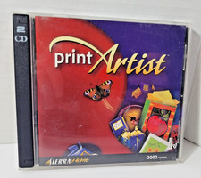 Print Artist 2002 Version Gold Edition PC CD-ROM W/Booklet picture