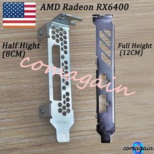 Full / Low Profile Bracket For Sapphire AMD Radeon RX6400 Graphics Video Card picture