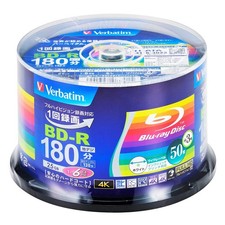 Mitsubishi Blank Media Verbatim BD-R 6X Speed 50 sheets 180 minutes picture
