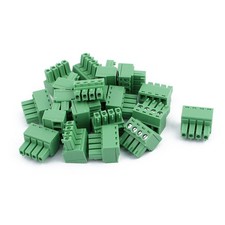 20Pcs 300V 2EDGK 3.81mm Pitch 4-Pin PCB Screw Terminal Block Connector picture