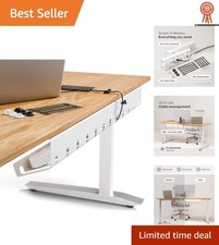 Cable Management Under Desk, Set of 2 - White picture