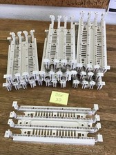 Lot Of 9.  TYCO AMP NETCONNECT WIRING BLOCK , 100-PAIR, 110-CONNECT STYLE picture