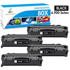 4 Pack CF280X Toner Compatible for HP 80X Laserjet Pro 400 M401dw M401n Printer picture