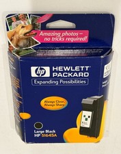 HP Large Black Ink Cartridge 51645A  Factory Sealed picture