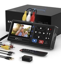 Portta VHS to Digital Converter, Video to Digital Recorder with Remote picture