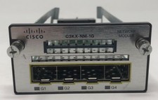 Cisco C3KX-NM-1G Gigabit Ethernet Network Module Catalyst 3560-X 3750-X Switch picture