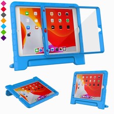 Built-in Screen Protector Kids iPad Case 10.2