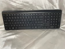 Hewlett Packard HP SK-2061 Wireless Keyboard Black Slim -No Receiver- Parts Only picture