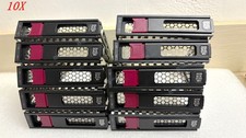 Lot 10 HP 774026-001 G10 3.5 Tray Caddy SAS SATA Apollo 4200 4510 Proliant DL325 picture