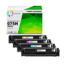 TCT Compatible HY BCMY Toner Cartridge Replacement for Canon 075H – 4-Pack picture