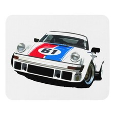 Vintage Auto Racing IMSA GT Race Car Mouse pad picture