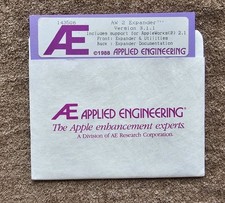 Vintage Applied Engineering  AW2 Expander & Utilities 3.1.1 Apple 5.25