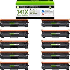 LOT W1410X 141X Compatible HP Toner Cartridges GREENCYCLE High Yield with Chip picture