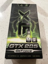 XFX NVIDIA GeForce GTX 285 1GB GDDR3 NOS Sealed Retail Box Retro PC GPU picture