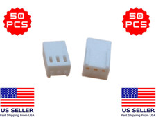 50 Pcs 3 Pin 3Pin Female Fan Connector Housing 2.54mm Pitch Head Wire Plug picture