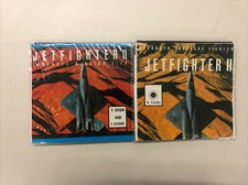 VINTAGE JETFIGHTER II TACTICAL MISSION GAME 5.25 AND 3.5 FLOPPY DISK - PREOWNED picture