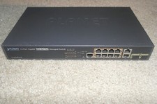 Planet GS-4210-8P2S 8-Port 10/100/1000T 802.3at PoE + 2-Port 100/1000X picture