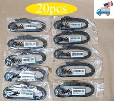 NEW Qty 20 Lot Genuine Asus SATA III 3 SSD HDD Data Cables w/Locking Latch,6Gbit picture