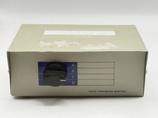 DB25 4 Way Data Transfer Switch Box Parallel Port Rotary PC Printer picture
