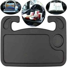 New Car Steering Wheel Tray Desk 2 Sided For Laptop Drink Food Work Table Holder picture
