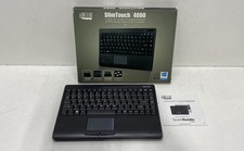 Adesso SlimTouch 4000 WKB-4000UB Wireless Touchpad Keyboard For Parts picture