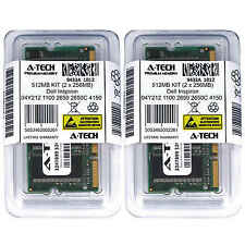 512MB KIT 2 x 256MB Dell Inspiron 04Y212 1100 2650 2650C 4150 500M Ram Memory picture