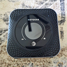NETGEAR MR1100 MR1100-2A1NAS AT&T LTE Dual-Band WiFi Hotspot Modem Black picture
