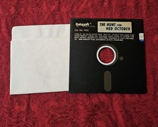 The Hunt For Red October Commodore 64 Disk Only - Datasoft picture