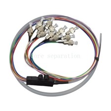 12 Fiber FC UPC SingleMode Ribbon Fiber Optic Pigtail SM 9/125 Optical Pigtail picture