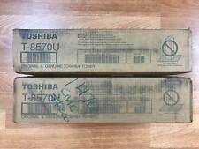 Lot Of 2 OEM Toshiba T-8570U Toner For E STUDIO 557/657/757/857 Same Day Ship picture