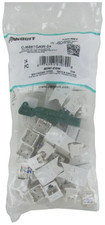 (24-PACK) Panduit CJ688TGAW-24 Mini-Com Cat6 Jack, Arctic White, GENUINE ~STSI picture