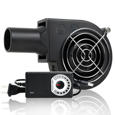 KUNRISE BBQ 97Mm × 33Mm Blower Fan, High Airflow 110V 120V Variable Speed Centr picture