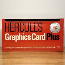 ⚡️VINTAGE IBM Hercules Graphics Card Plus Model 112⚠️FACTORY SEALED👈 SUPER RARE picture