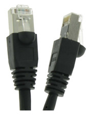 CAT6A SSTP  (S/FTP) 35ft, 50ft, 75ft,  100ft Shielded Patch Cable lot of  1 or 5 picture