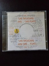 One Thousand And One Fonts Vol.1 CD - Rome Vintage Rare Sealed By Lavonia Trading picture
