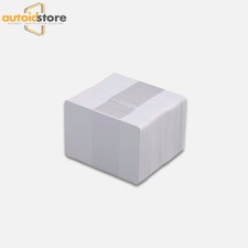 1000 Blank White PVC Cards - CR80, 30 Mil, Credit Card Size, **  ** picture