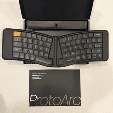 PROTOARC XK03 Portable folding Bluetooth Rechargeable Keyboard - Black picture
